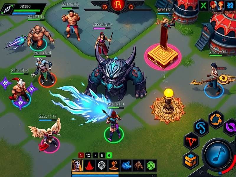 Rift Vanquisher gameplay screenshot showing character battling monsters